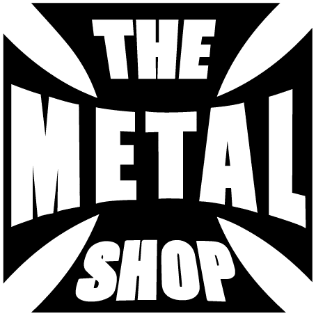 The Metal Shop Black and White logo