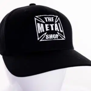 The Metal Shop FLEX-FIT-HAT-BLACK
