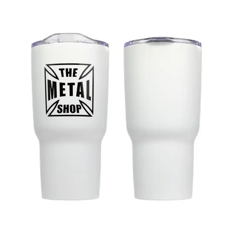 The Metal Shop Merchandise - White Yeti Cup
